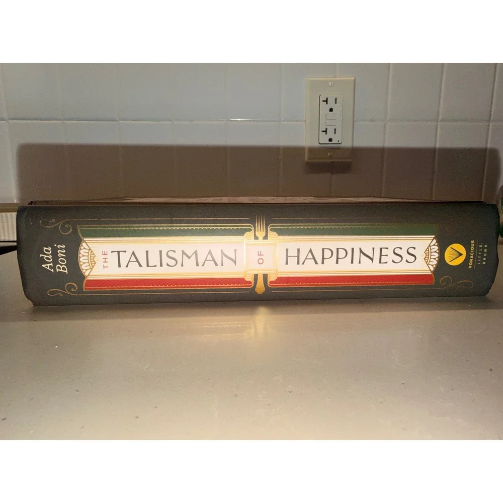 The Talisman of Happiness Hardcover Italian Cookbook Ada Boni 1680 Recipes New